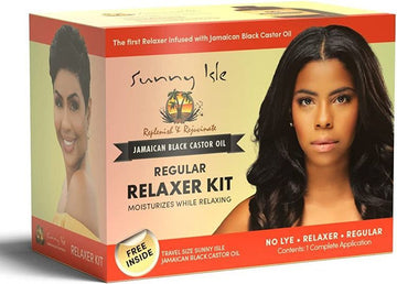 Sunny Isle Jamaican Black Castor Oil Relaxer Kit Super