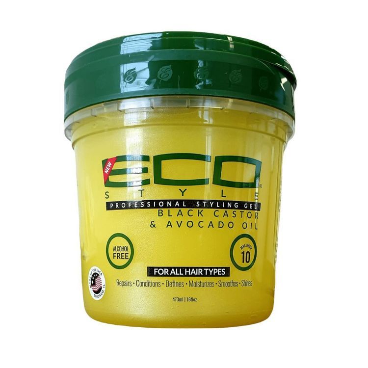 Eco Styler Black Castor And Avocado Oil Gel