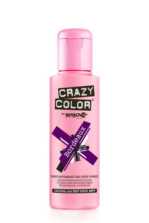 Crazy Color Semi Permanent Hair Color Cream