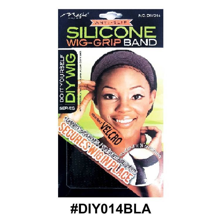 Magic Collection Silicone Wig grip Band Diy014bla