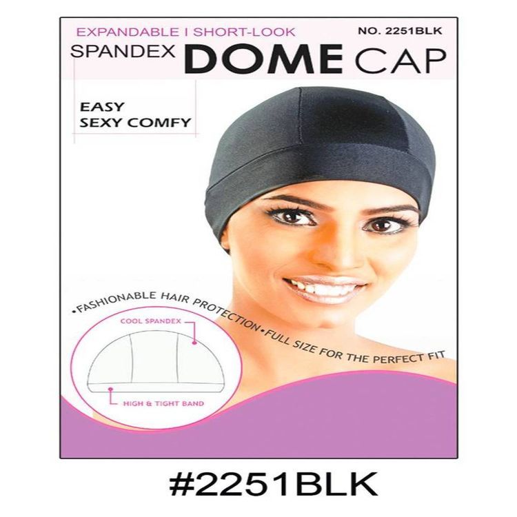 Murry X large Dome Cap Black M2251blk