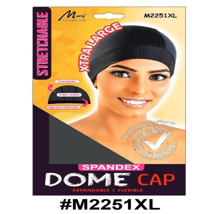 Murry X large Dome Cap Black M2251xl