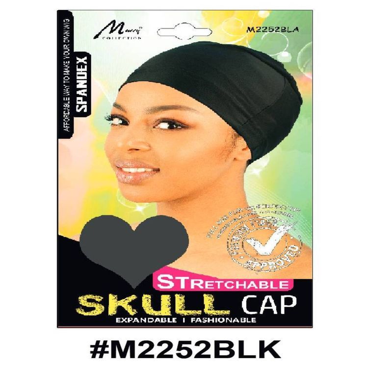 Murry Skull Cap Black M2252blk
