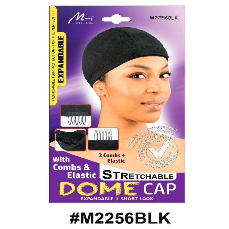 Murry Dome Cap Black M2256blk