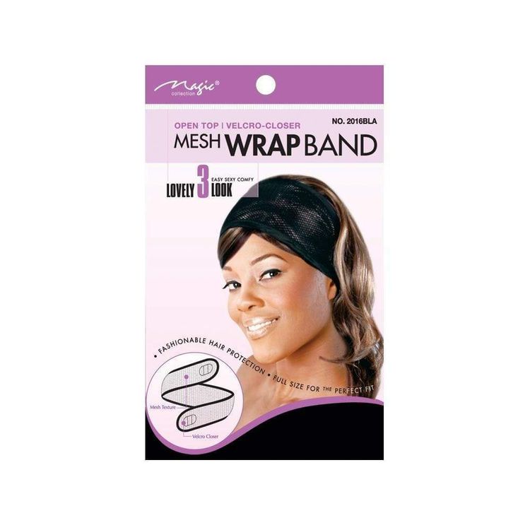 Magic Collection Women's Mesh Wrap Band2016Bla