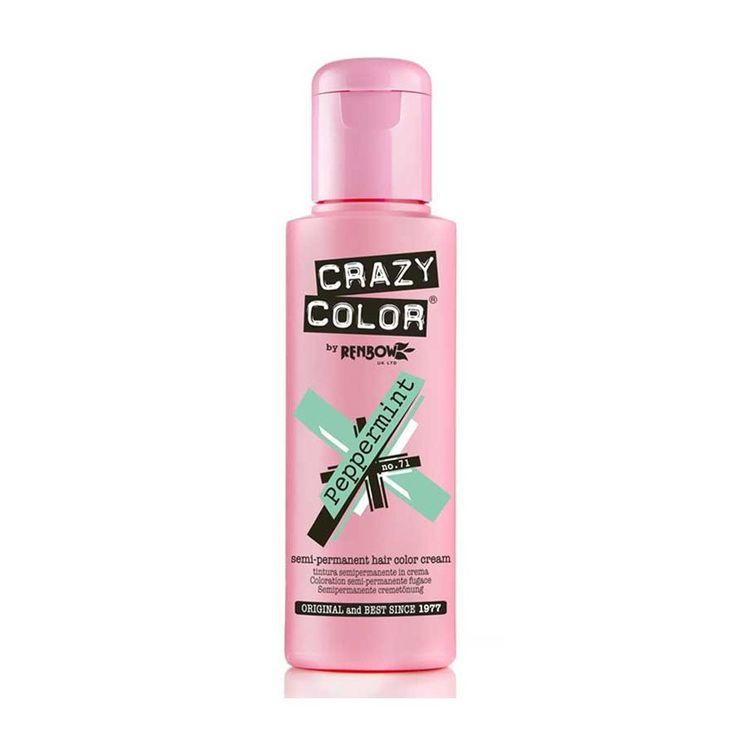 Crazy Color Semi Permanent Hair Color Cream