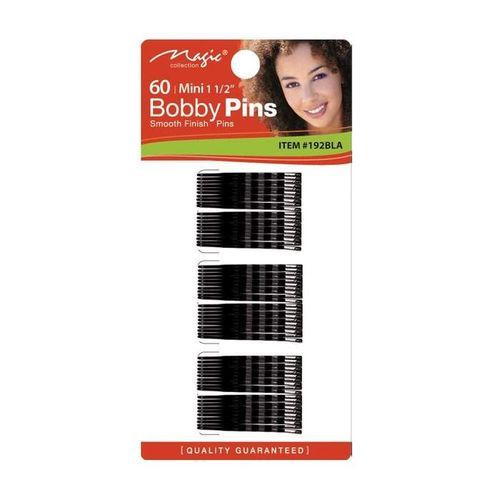 Magic Collection 60 Mini Bobby Pins - 192blk