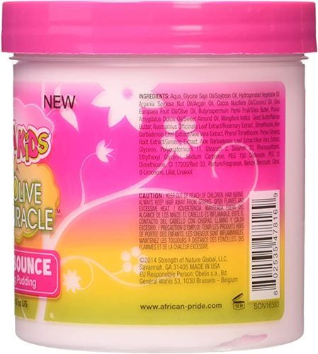 African Pride Dream Kids Olive Miracle Quick Bounce Pudding