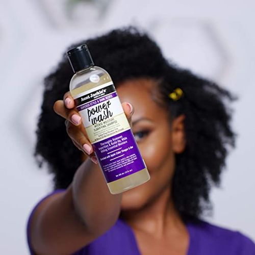 Aunt Jackie's Grapeseed Power Wash Intense Moisture Clarifying Shampoo