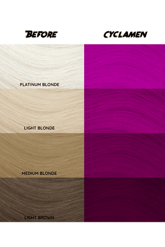 Crazy Color Semi Permanent Hair Color Cream
