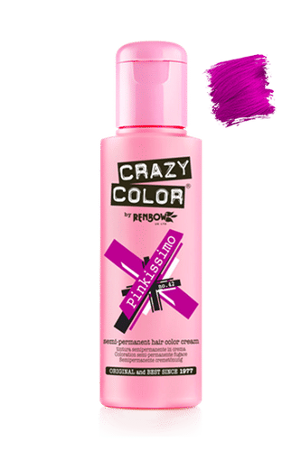 Crazy Color Semi Permanent Hair Color Cream