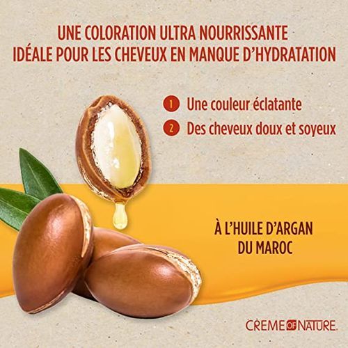 Creme Of Nature Exotic Shine Permanent Hair Colour With Argan Oil