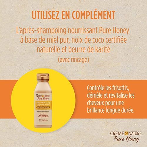 Creme Of Nature Pure Honey Moisturizing Dry Defense Shampoo