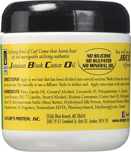 Doo Gro Jamaican Black Castor Oil Curl Defining Creme