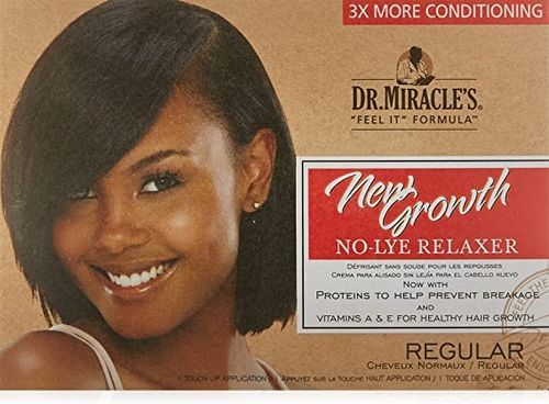 Dr. Miracle's New Growth Touch Up Application Relaxer Kit