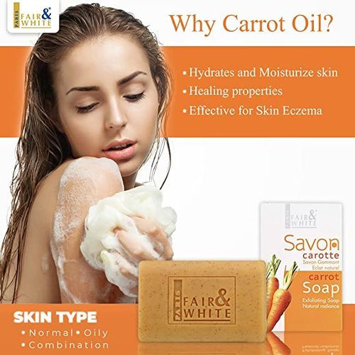 Fair & White Original Savon Carrot Exfoliating Soap