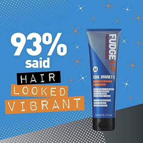 Fudge Cool Brunette Blue-toning Shampoo & Conditioner