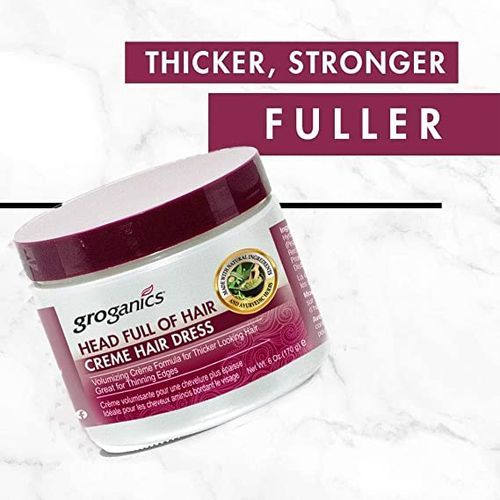 Groganics Head Full Of Hair Creme Hair Dress
