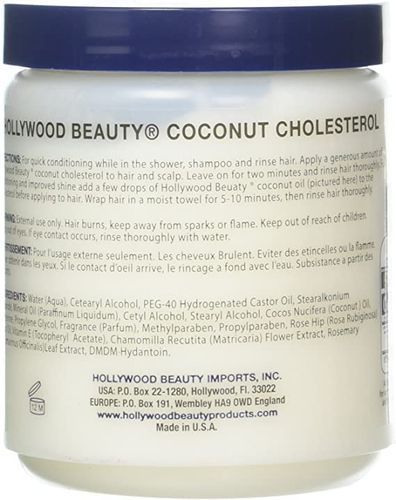Hollywood Beauty Coconut Cholesterol