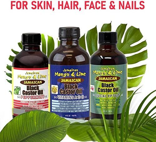 Jamaican Mango & Lime Peppermint Black Castor Oil