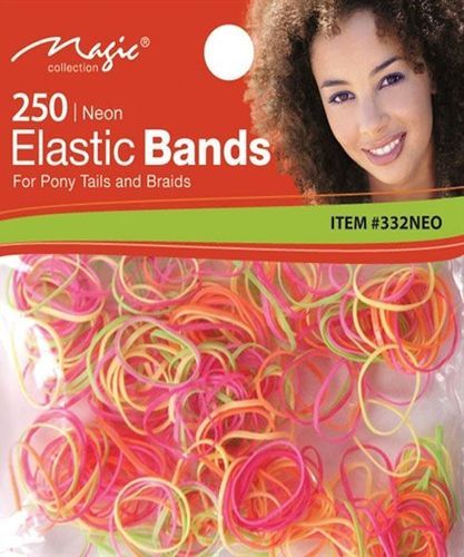 Magic Collection 250 Elastic Bands Neone 332
