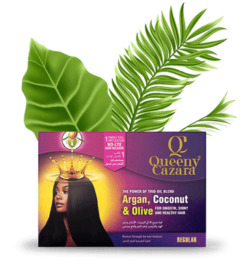Queeny Cazara Argan, Coconut & Olive Oil Relaxer