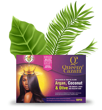 Queeny Cazara Argan, Coconut & Olive Oil Relaxer