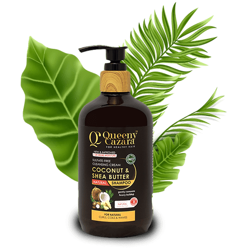 Queeny Cazara Coconut & Shea Butter Cleansing Cream Shampoo