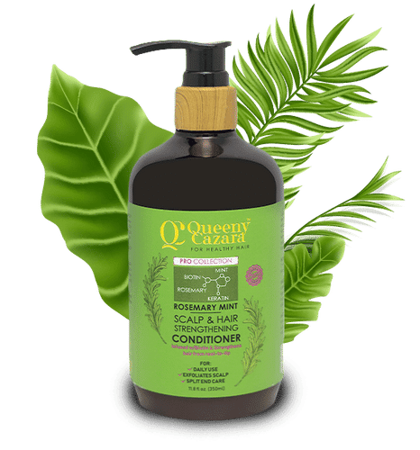 Queeny Cazara Rosemary Mint Scalp & Hair Strengthening Conditioner