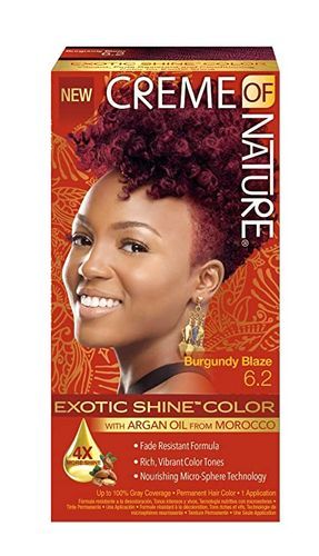 Creme Of Nature Exotic Shine Permanent Hair Colour With Argan Oil
