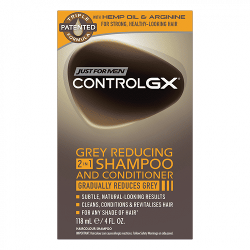 Just For Men Control Gx Grey Reducing 2 In 1 Shampoo & Conditioner