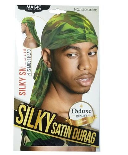 Magic Men's Silky Satin Durag Cgre4801cgre